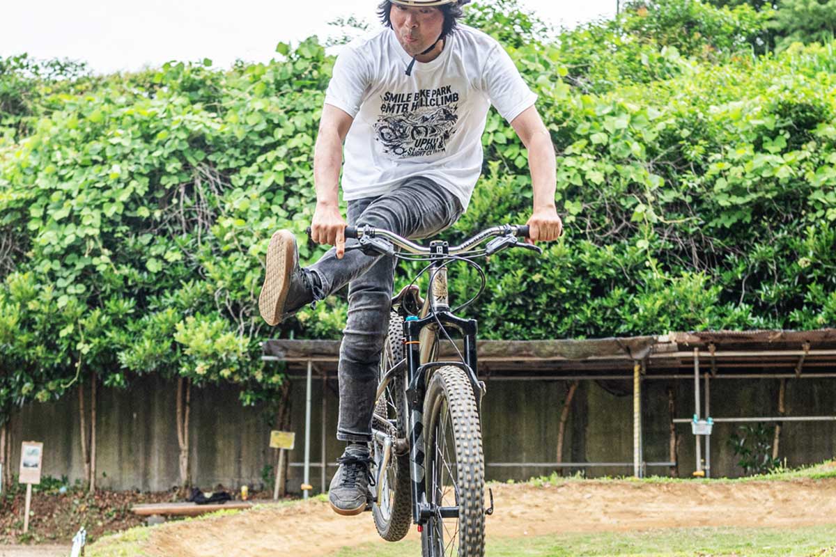 スマイルバイクパークイベント用Tシャツ