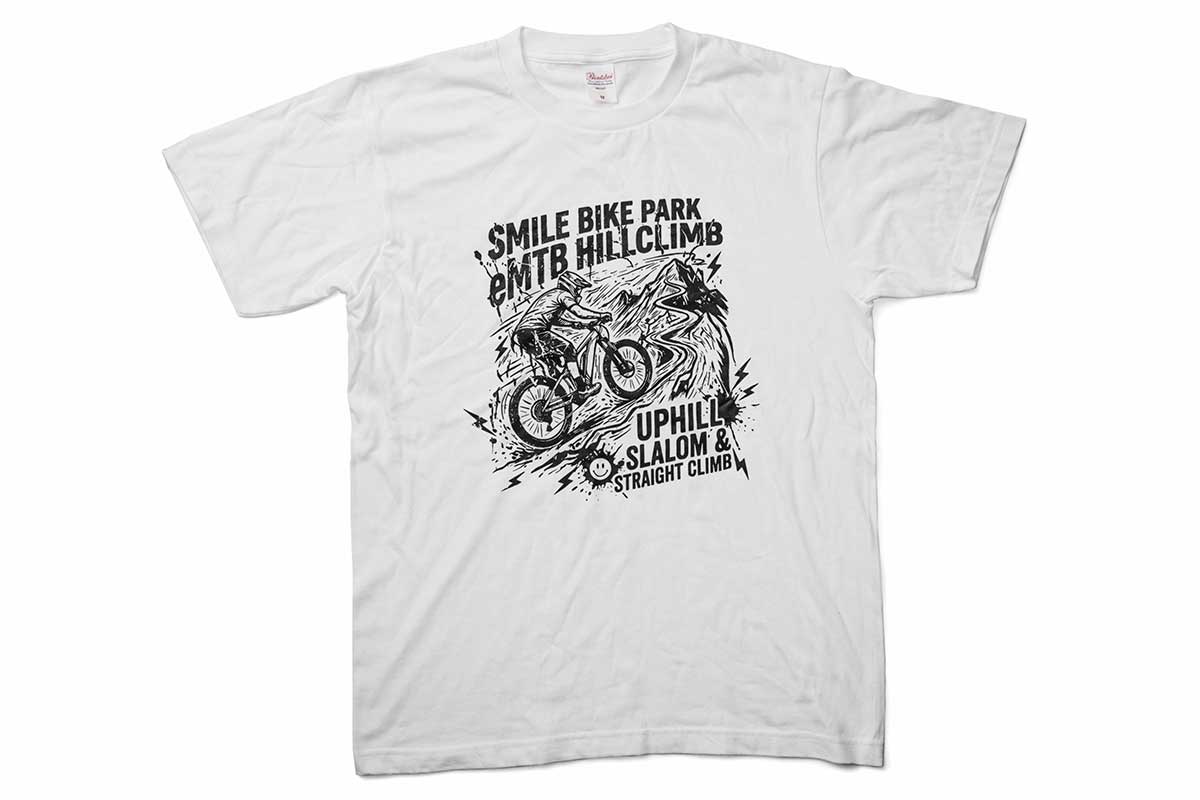スマイルバイクパークイベント用Tシャツ