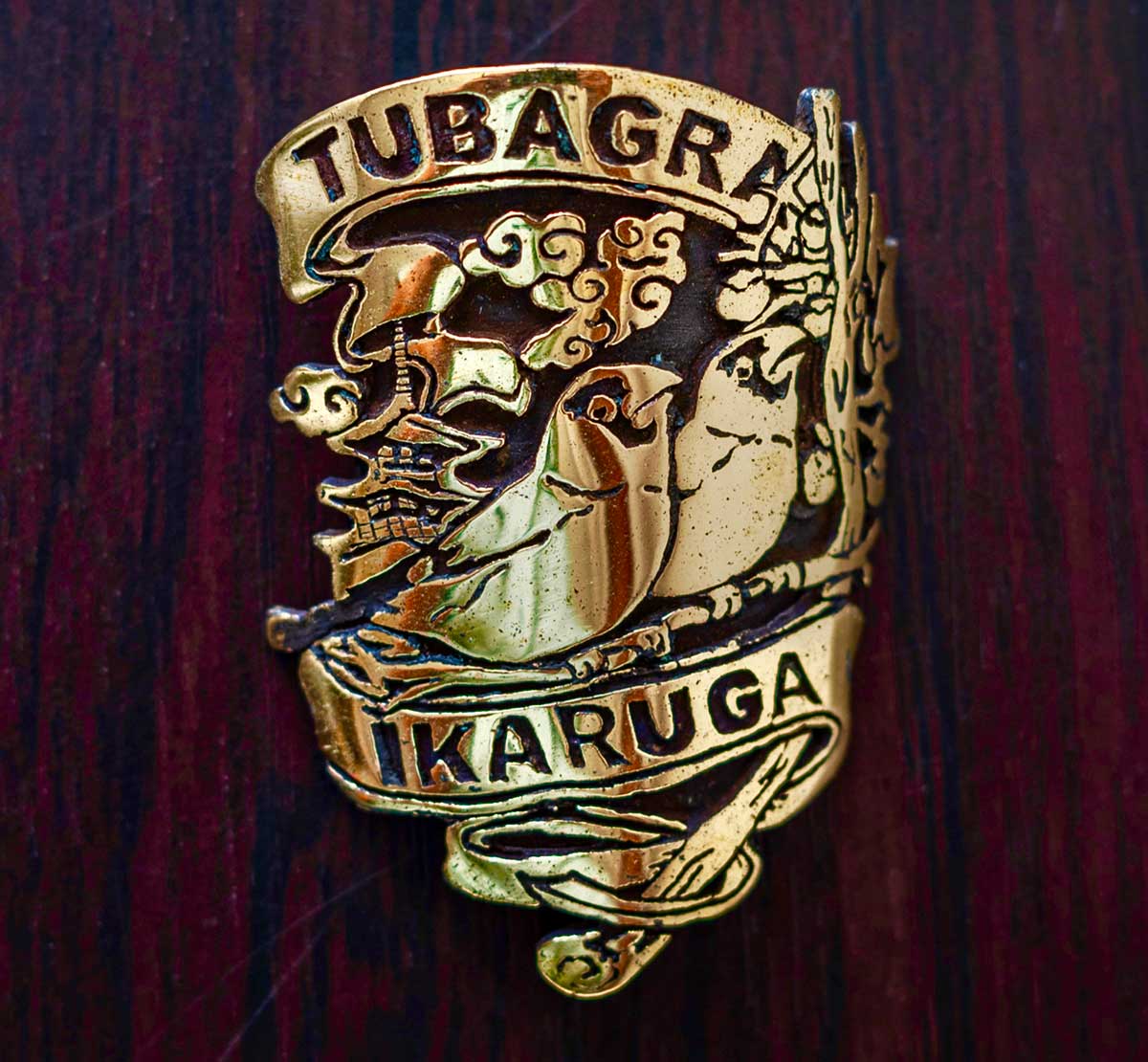 IKARUGAヘッドバッジ