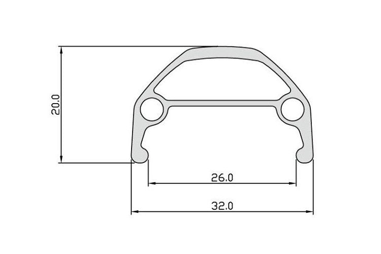 TB-RIM20 32H ブラック